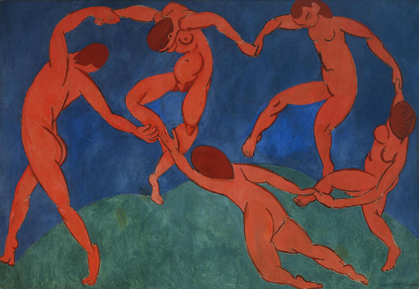 亨利‧馬諦斯 Henri Matisse (1869-1954)｜舞蹈 Dance｜1910｜油彩、畫布｜260x391cm